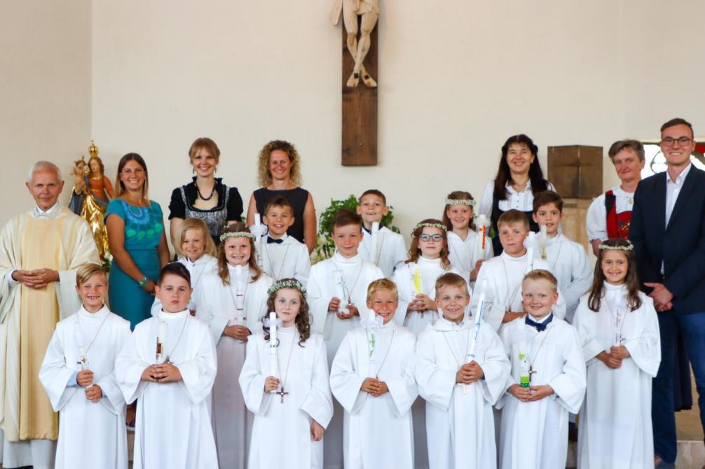 Erstkommunion Gruppenfoto